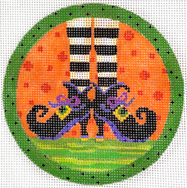 Witch's Feet 4" Round