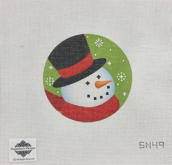 Traditional Top Hat Snowman