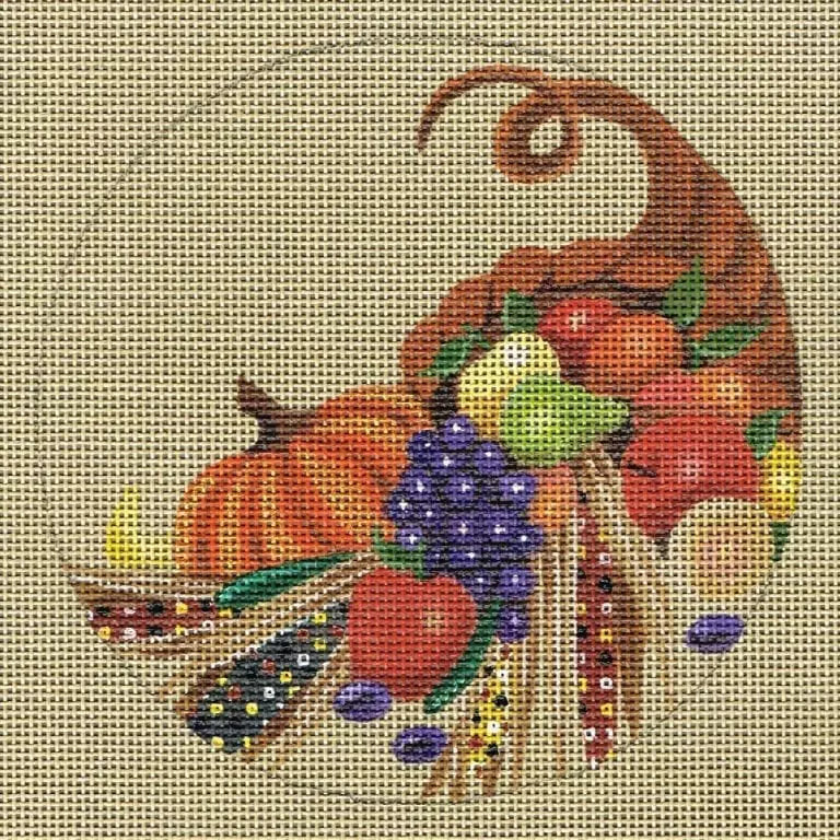 Fleur de Paris Holiday Coasters-Thanksgiving