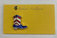 Patriotic Boot Needleminder magnet