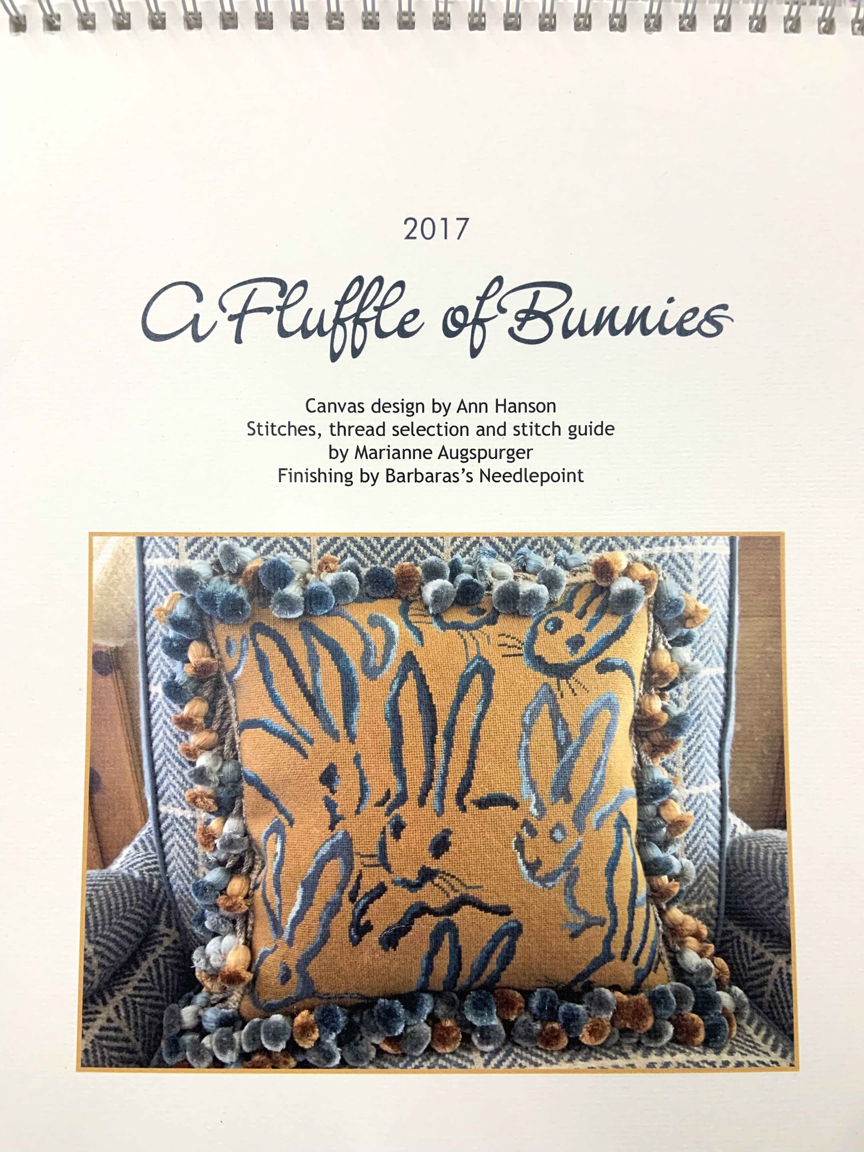 Ann Hanson Fluffle Bunnies Stitch Guide