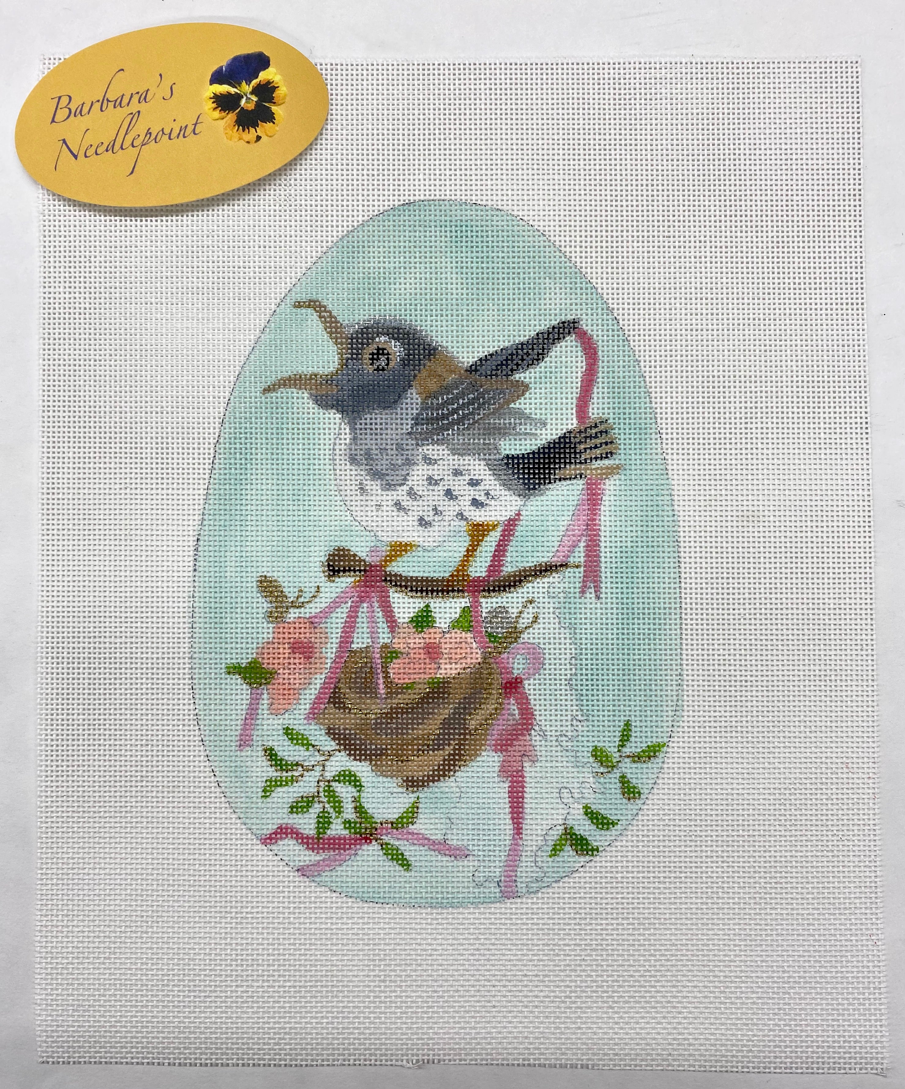 Ann Hanson Large Egg - Sparrow's Nest