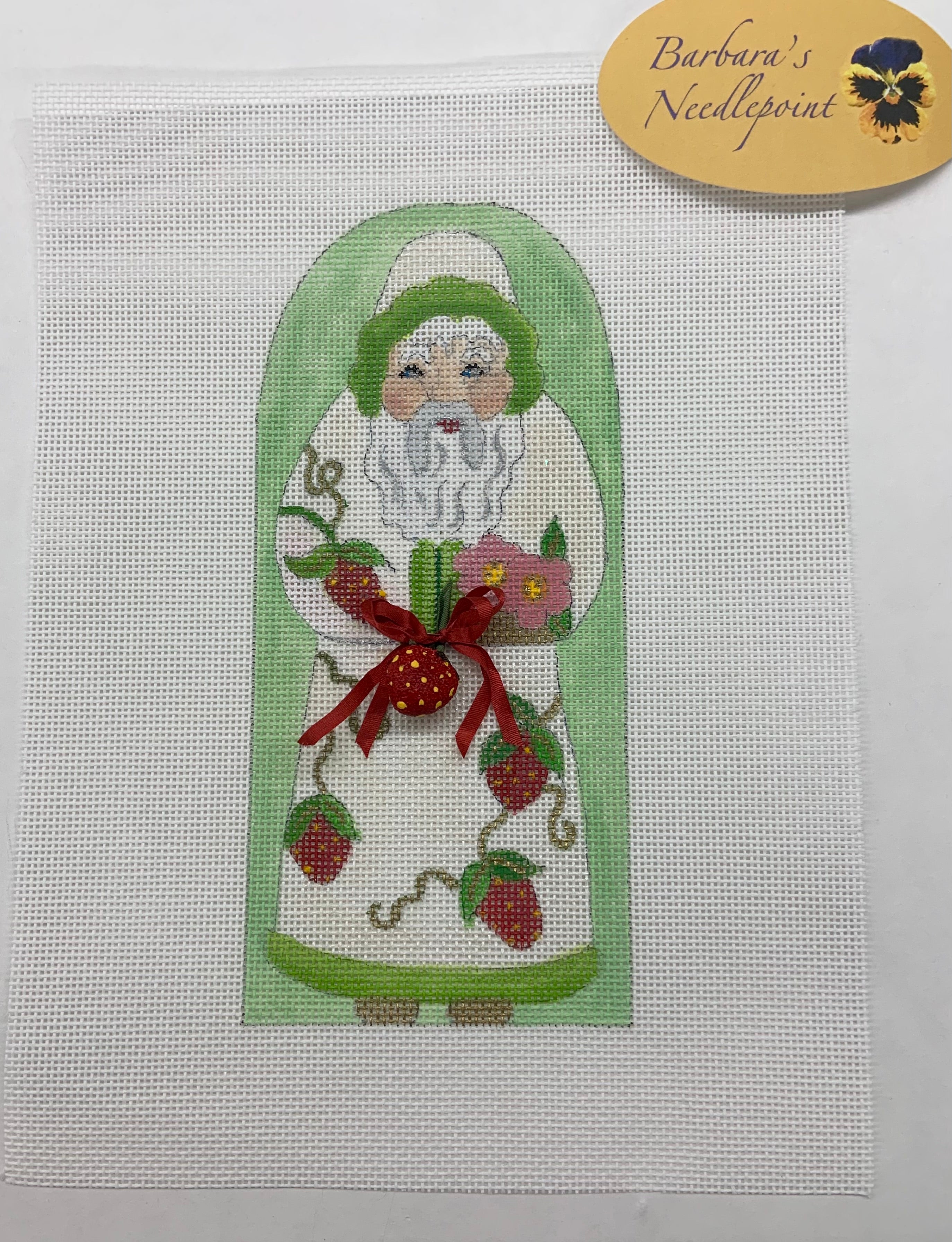 Ann Hanson Little Strawberry Santa