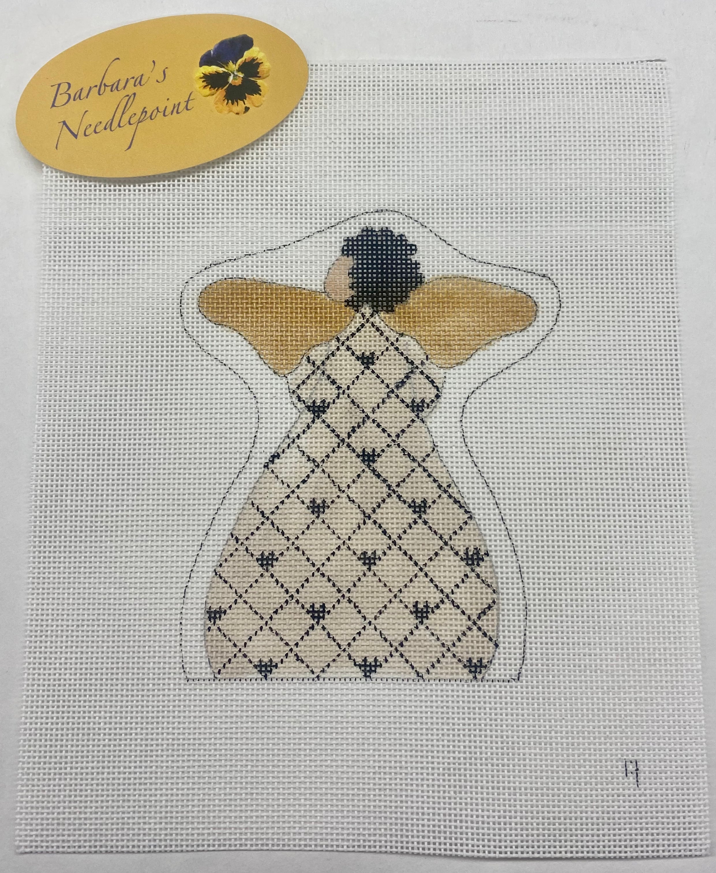 Ann Hanson's Angel Series Heart Pane #9