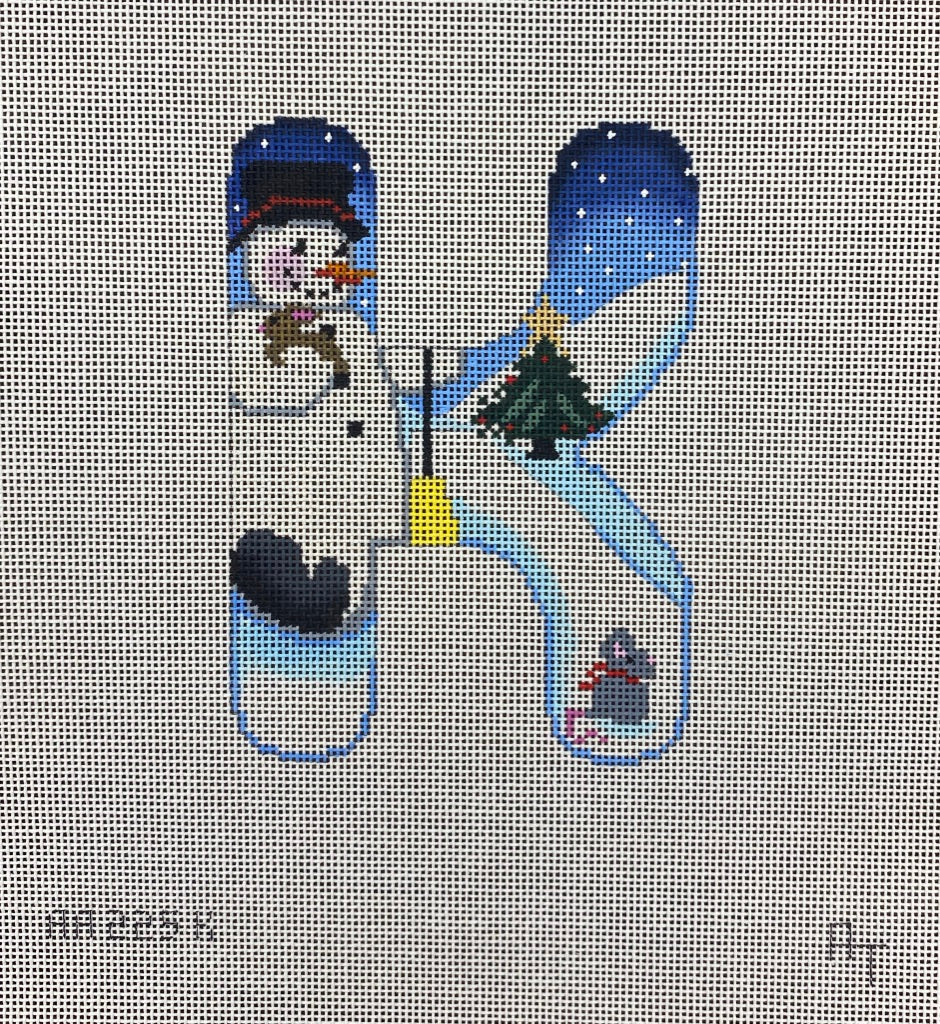 Associated Talents Alphabet Snowman Letter