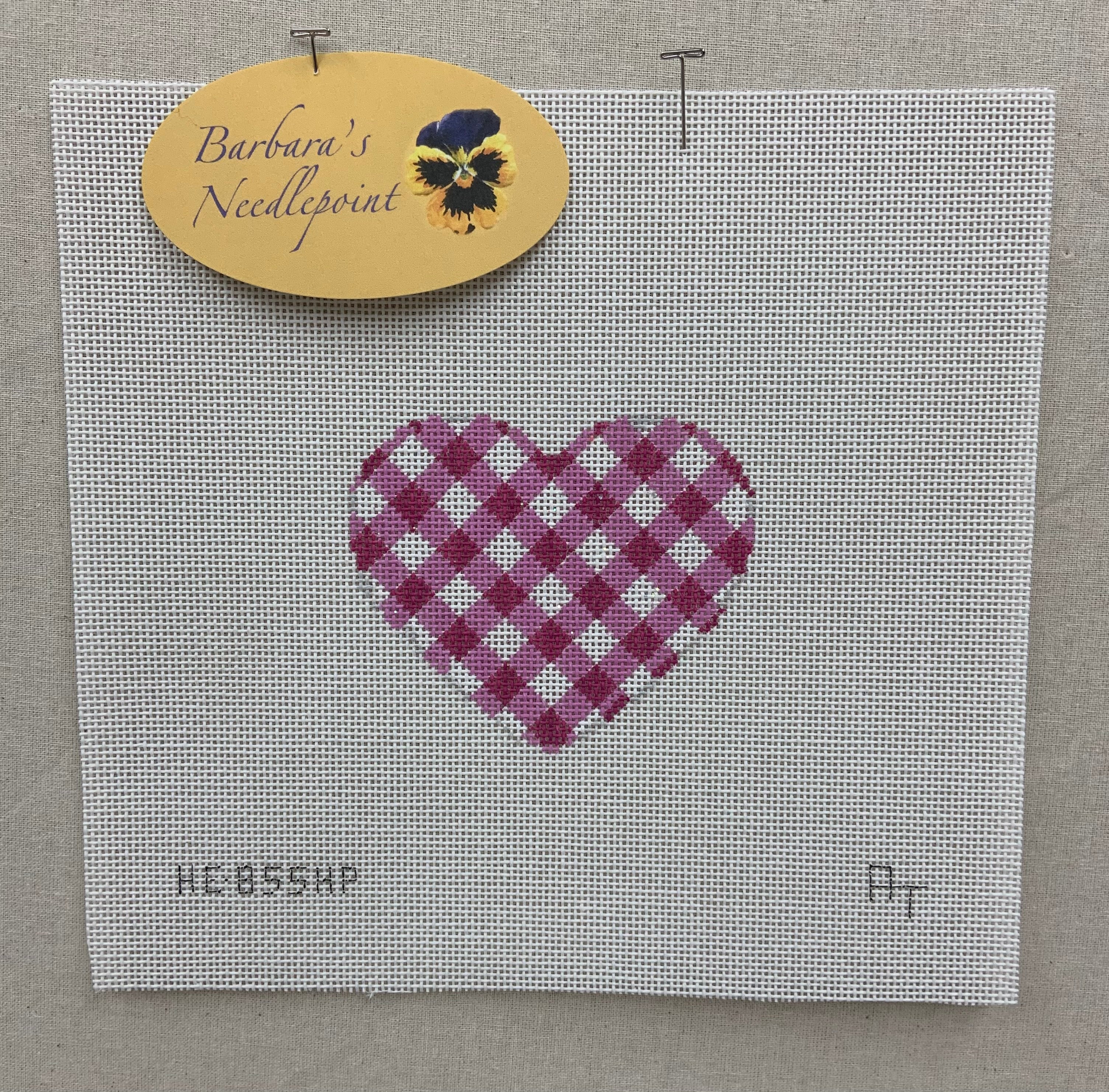 Associated Talents Gingham Hearts