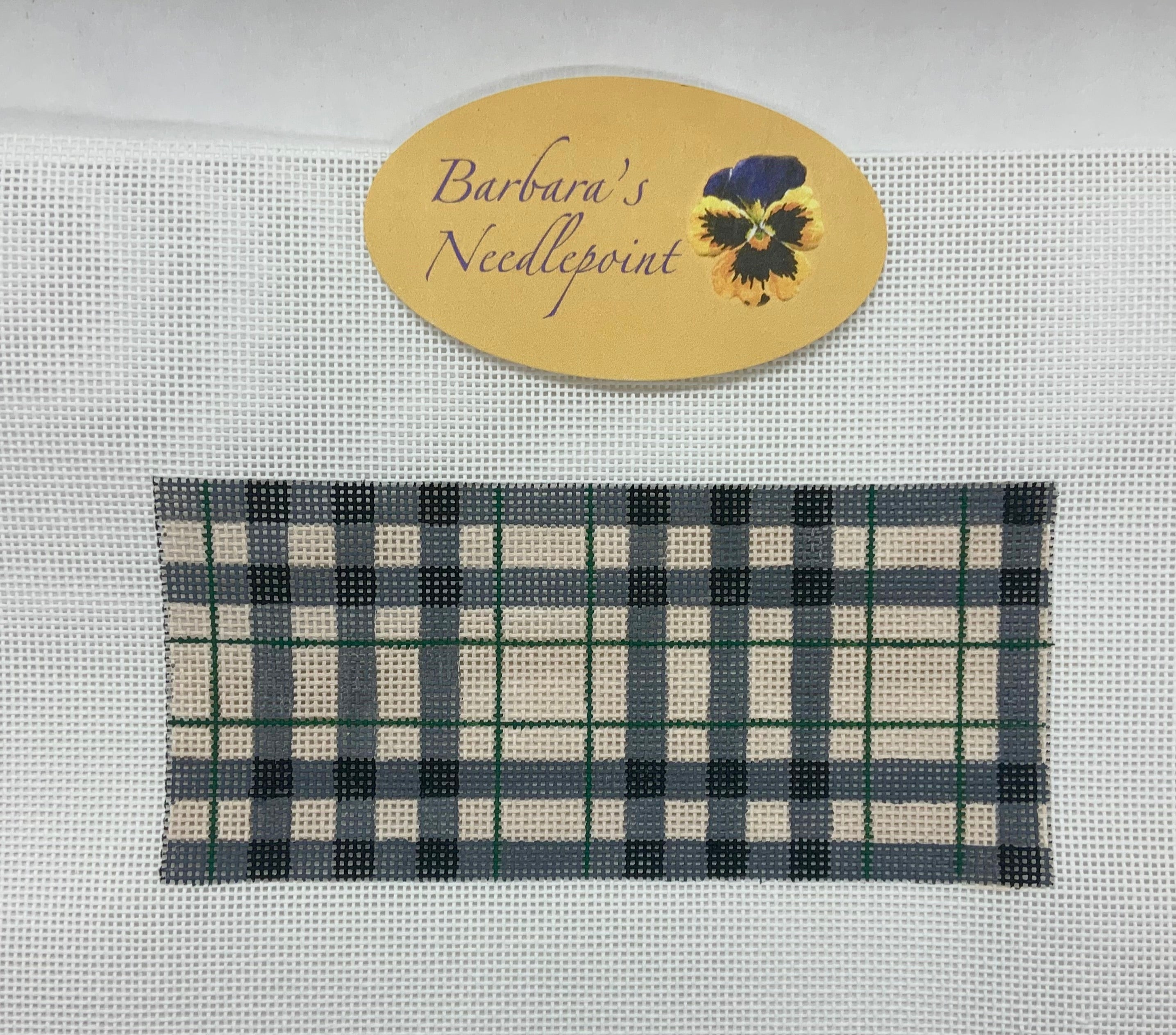 Barbara's Needlepoint Clutch Wallet Insert*