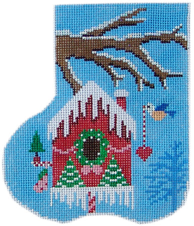 Holiday Decorating Mini Sock canvas