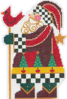 Checked Folk Santa