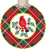 Cardinal B Christmas Ornament