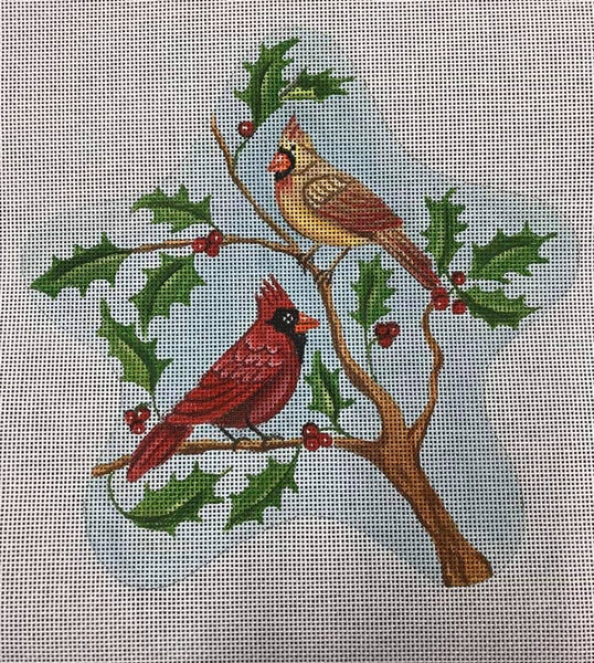 Mr and Mrs Cardinal - Christmas Star