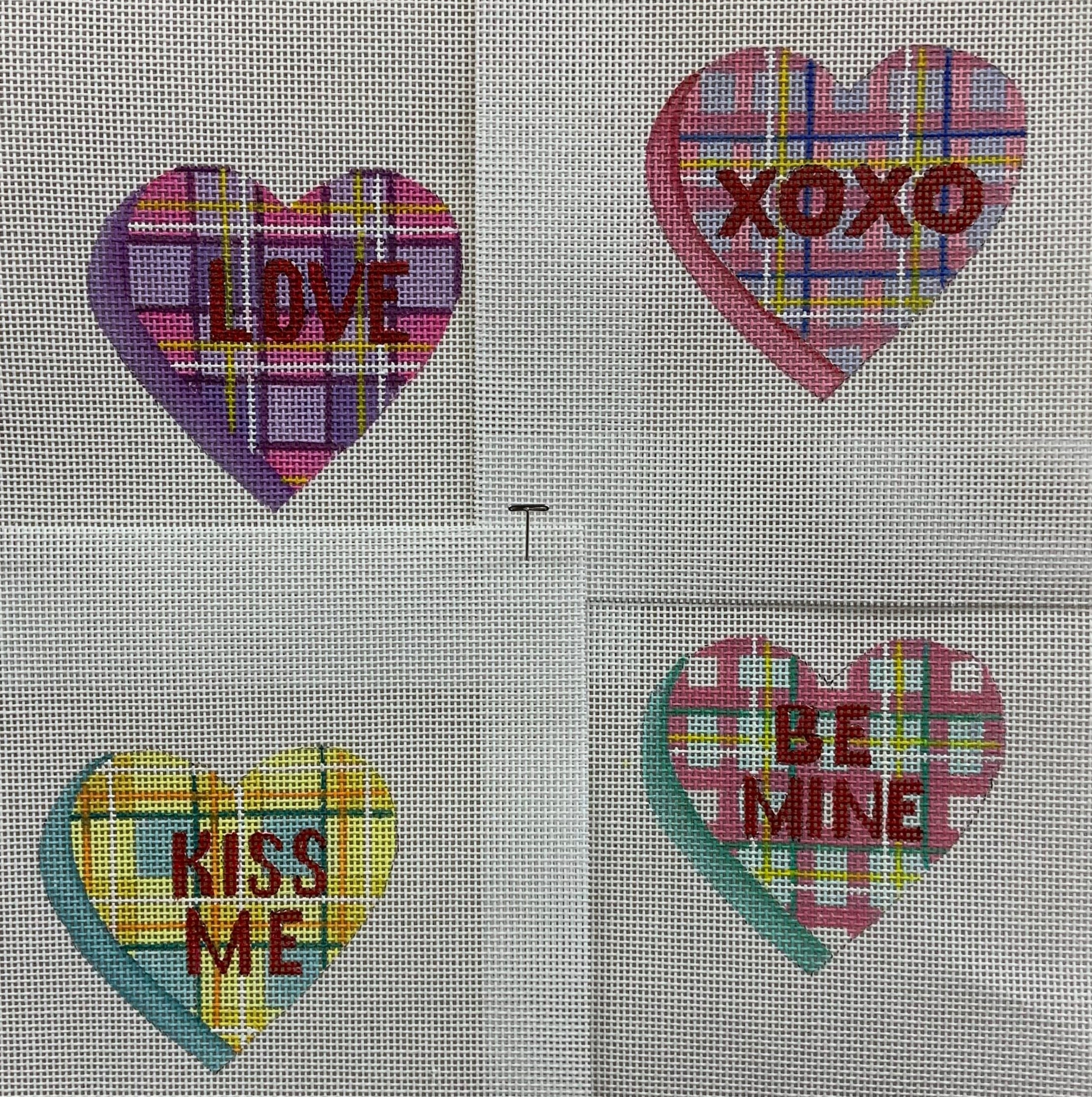 Cindy and Beth Conversation Hearts