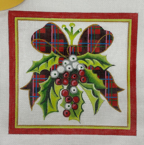 Cindy and Beth Hollies and Berries Bow