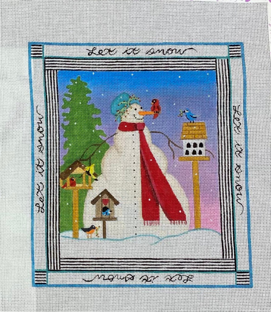 Cindy and Beth Let It Snow Snowman