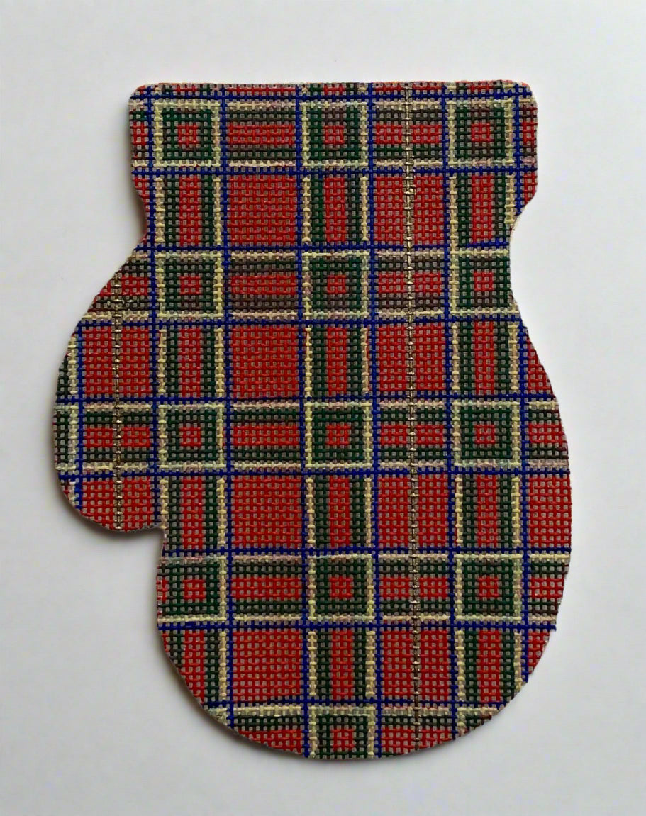 Cindy and Beth Plaid Christmas Figures