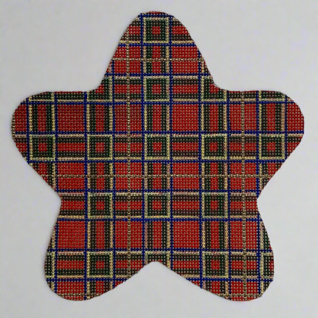 Cindy and Beth Plaid Christmas Figures