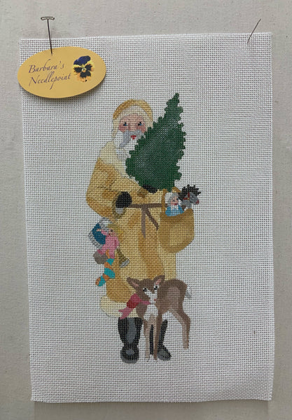 Ann Hanson Santa w/ Yellow Coat