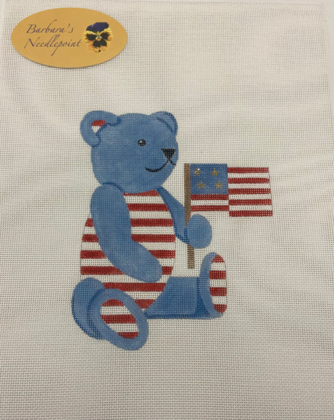 4th of July Corduroy Bear