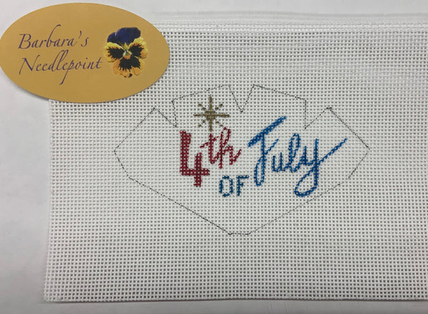 Ann's Strawberry -White w/ "4th of July"