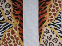 Animal Skins Collage Two Eye Glass Case