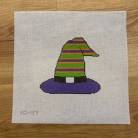 Striped Witch's Hat