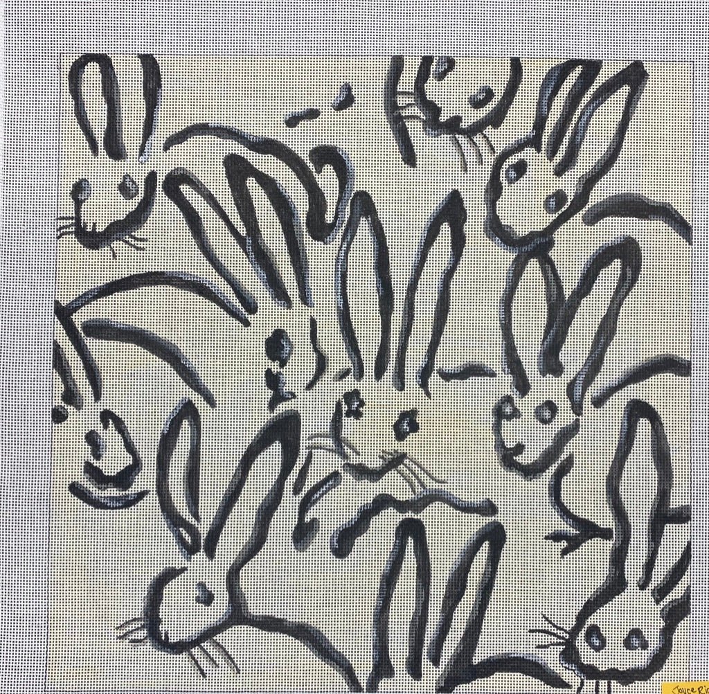 Ann Hanson Fluffle Bunnies Stitch Guide