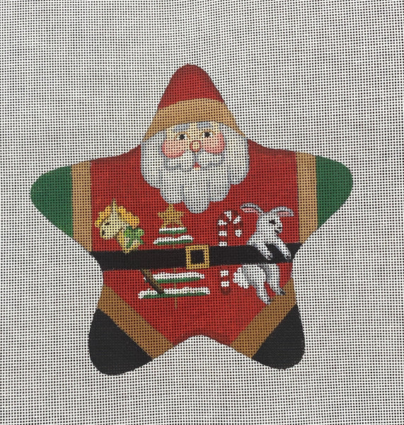 Santa and Toys - Christmas Star