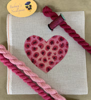 David's Pink Leopard Heart Kit