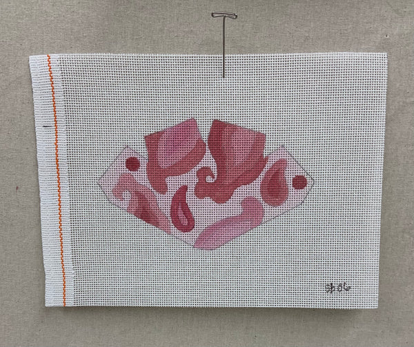 Strawberry - Pink Paisley