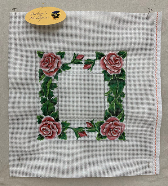 Pink Rose Frame