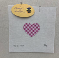 Gingham Mini Heart - click this image to see all the colors we have!