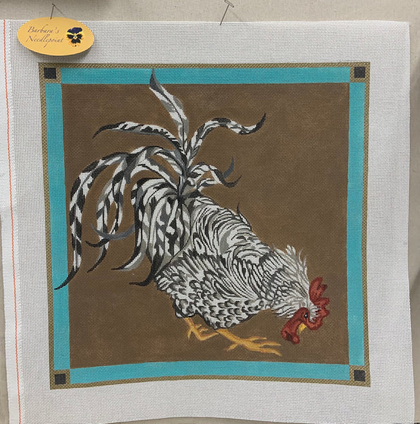 Fancy Rooster by Ann Hanson