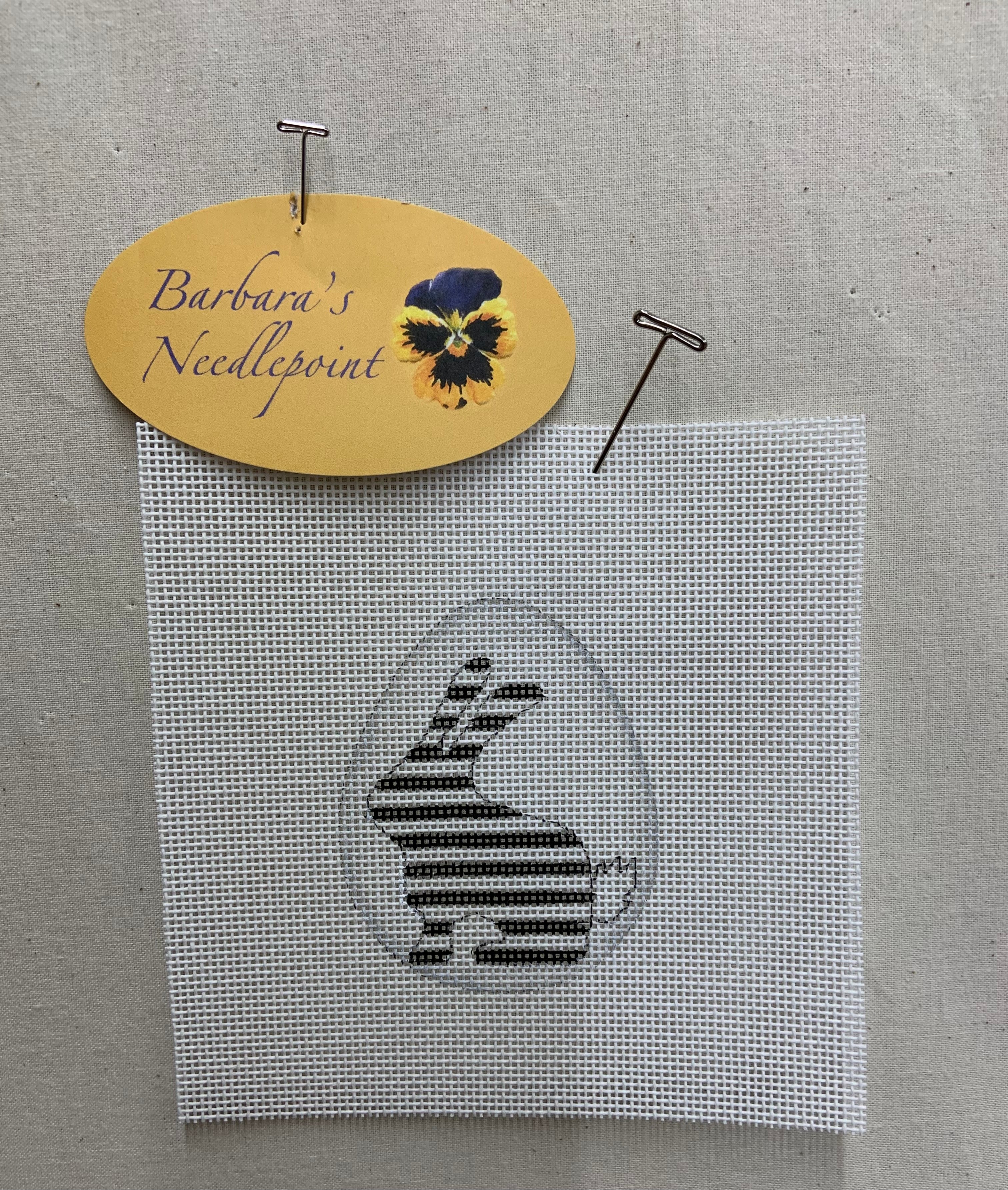Cindy and Beth Black and White Bunny Egg Series
