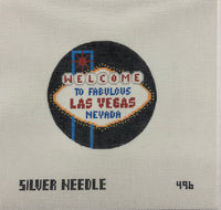 Welcome to Las Vegas 4" Round Ornament