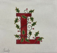 Holly Covered Initial