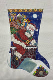 Down the Chimney Christmas Eve Stocking