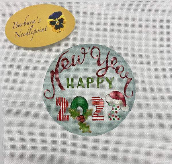 Happy New Year 2022 Round