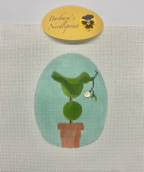 Medium Egg-Bird Topiary