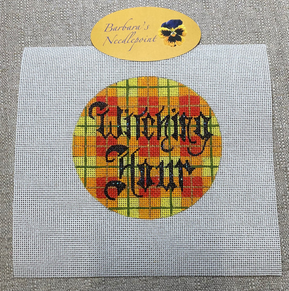 Witching Hour - Orange Plaid