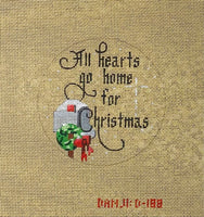 All hearts go home for Christmas Ornament