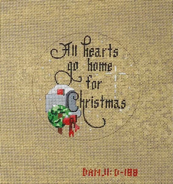 All hearts go home for Christmas Ornament
