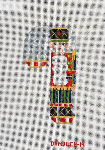 Nutcracker Santa Candy Cane