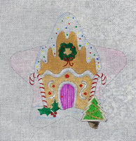 Gingerbread House Star