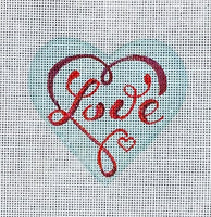 Valentine Hearts Series - Swirly Love Heart