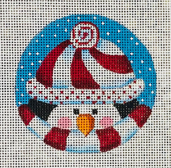 Peppermint Penguin Ornament
