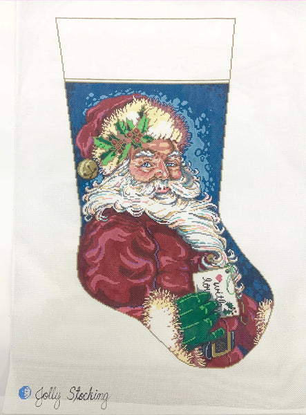 Jolly Santa Stocking