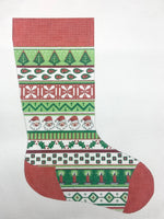 Decorative Christmas Ribbons 2 Stocking
