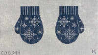 Snowflake Mittens - 13 mesh