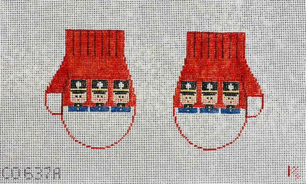 Nutcracker Mittens - 13 mesh