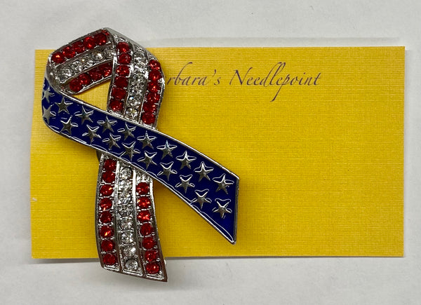 Patriotic Ribbon Needleminder